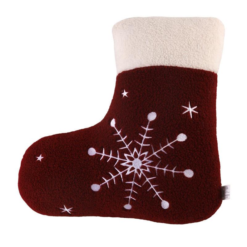 Christmas Decor Plush Sock With Embroidered Snowflake And Gift Bag For Holiday Home Decor 35 CM
Christmas Decor Plush Sock With Embroidered Snowflake And Gift Bag For Holiday Home Decor 35 CM