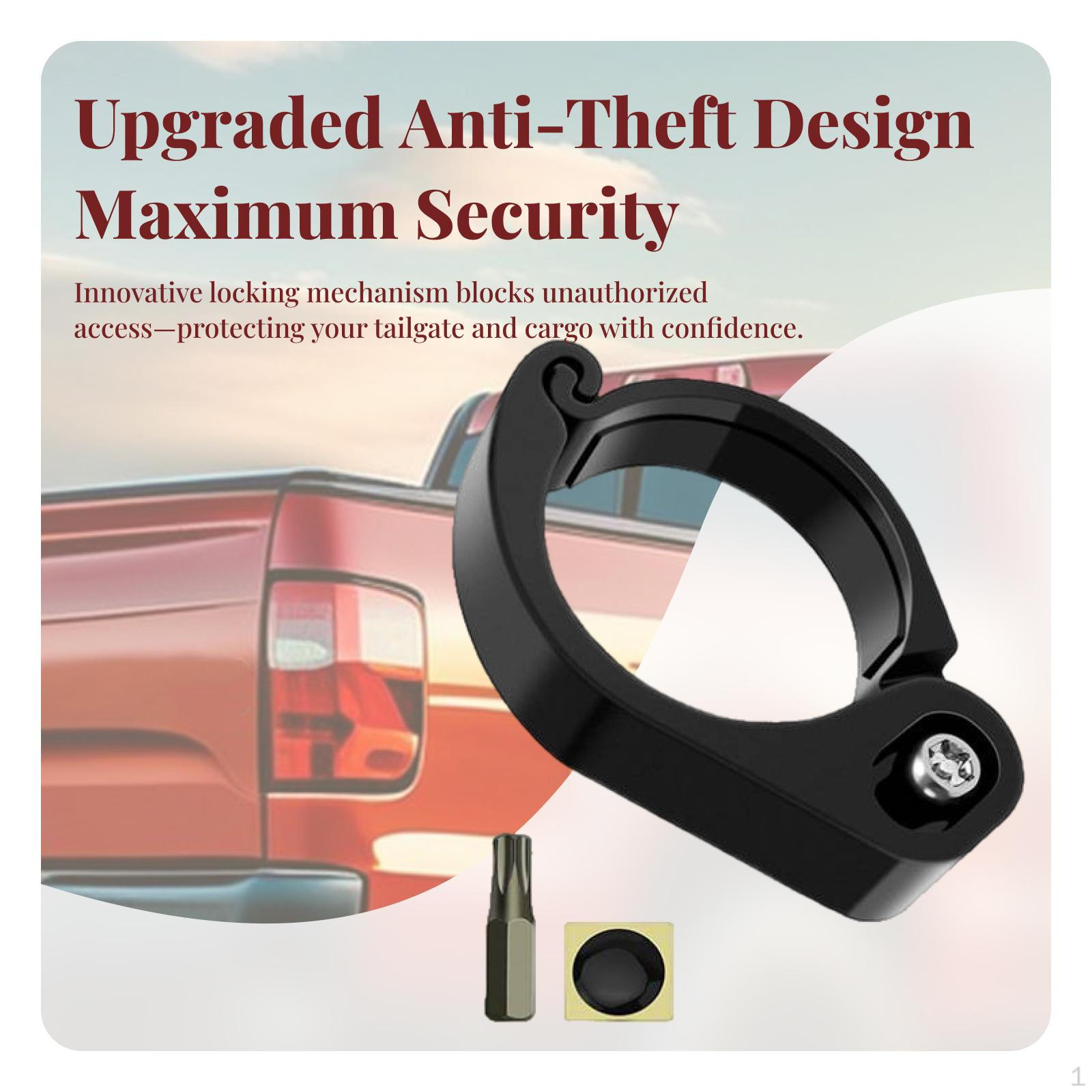 Automotive Tailgate Lock Replacement, Secure Parts for F150 F250 чорний
Automotive Tailgate Lock Replacement, Secure Parts for F150 F250 чорний