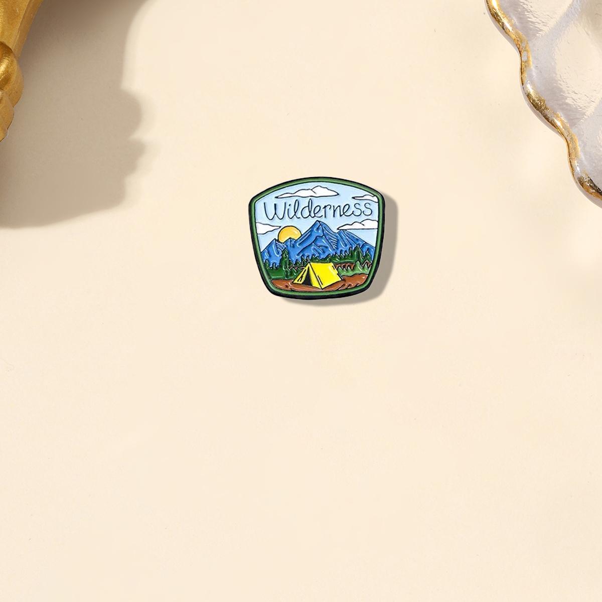 Cartoon Camping Series Brooch Universal Travel Adventure Commemorative Badge Trendy Versatile Clothes Bags Accessories Brooch белый
Cartoon Camping Series Brooch Universal Travel Adventure Commemorative Badge Trendy Versatile Clothes Bags Accessories Brooch белый