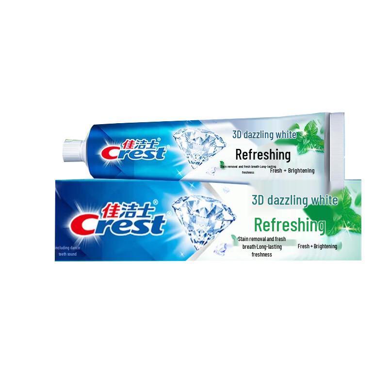 Crest 3D White Invigorating Fresh Toothpaste
Crest 3D White Invigorating Fresh Toothpaste