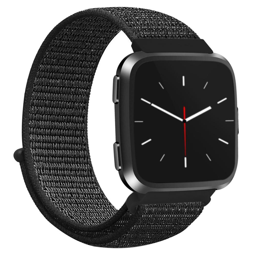 KALEBOL KLB-NLHH-001 For Fitbit Versa 3/Versa 4/Sense/Sense 2 Watch Band Nylon Loop Strap Black
KALEBOL KLB-NLHH-001 For Fitbit Versa 3/Versa 4/Sense/Sense 2 Watch Band Nylon Loop Strap Black