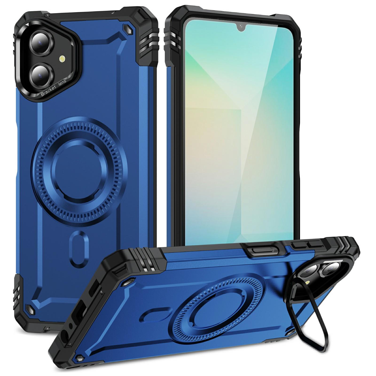 Для Samsung Galaxy A06 4G Магнітний чохол Об єктив Підставка PC+TPU Ударостійка накладка для телефону Blue
Для Samsung Galaxy A06 4G Магнітний чохол Об єктив Підставка PC+TPU Ударостійка накладка для телефону Blue