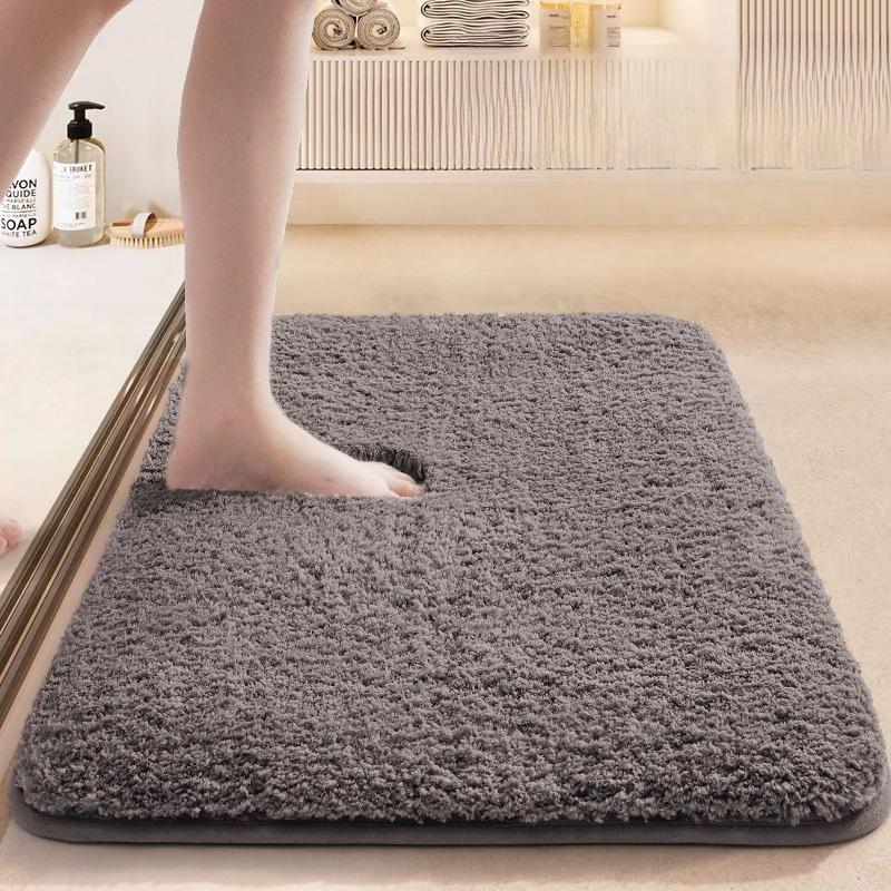 Bathroom Absorbent Mat - Non-Slip Floor Rug for Toilet Entrance, Water-Absorbing Door Mat for Home Restroom, Quick-Drying Bath 40 x 60cm
Bathroom Absorbent Mat - Non-Slip Floor Rug for Toilet Entrance, Water-Absorbing Door Mat for Home Restroom, Quick-Drying Bath 40 x 60cm