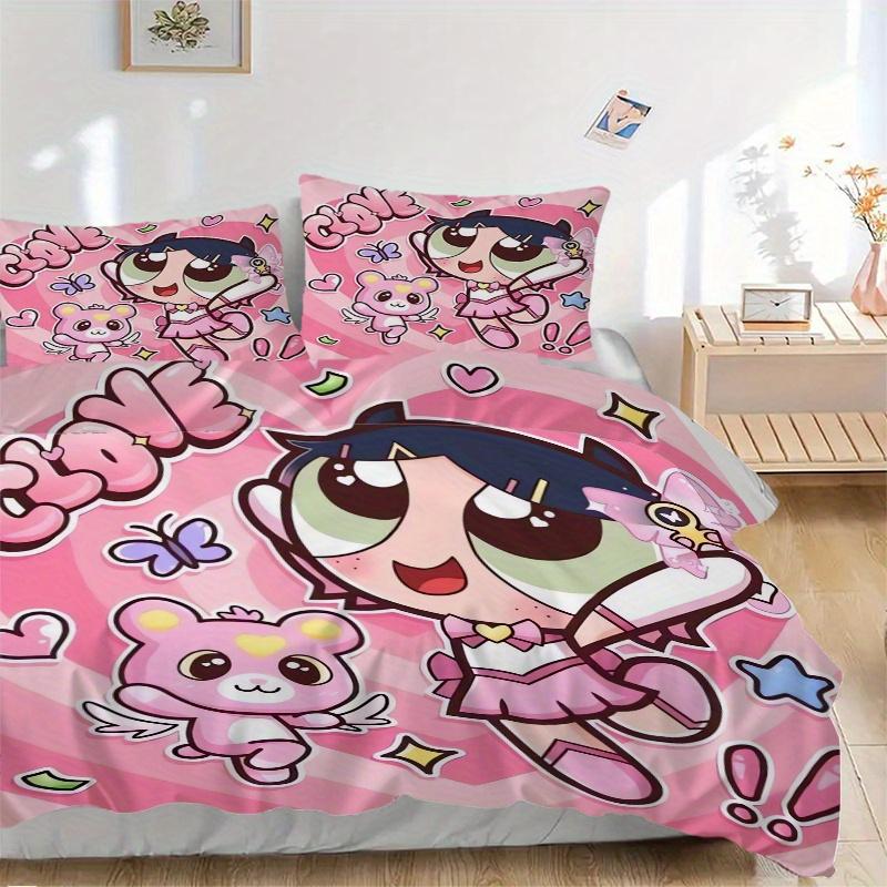 3pcs Pink Buttercup Quilt Cover Set - Soft and Cozy Bedroom, Guest Room and Dorm Decorative Bedding 3-Piece Set 1 Quilt Cover + 2 Pillow Shams.F054 135x200cm
3pcs Pink Buttercup Quilt Cover Set - Soft and Cozy Bedroom, Guest Room and Dorm Decorative Bedding 3-Piece Set 1 Quilt Cover + 2 Pillow Shams.F054 135x200cm