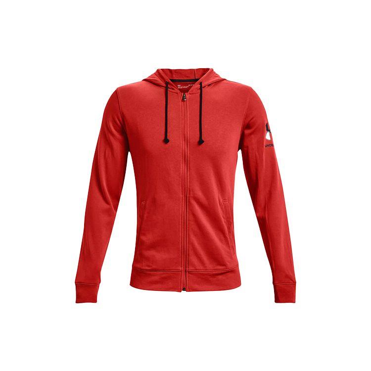 Under Armour Rival Толстовка с капюшоном на молнии для тренировок свободного кроя с принтом логотипа для мужчин толстовки Глянцево-красный 1361606-839 L
Under Armour Rival Толстовка с капюшоном на молнии для тренировок свободного кроя с принтом логотипа для мужчин толстовки Глянцево-красный 1361606-839 L