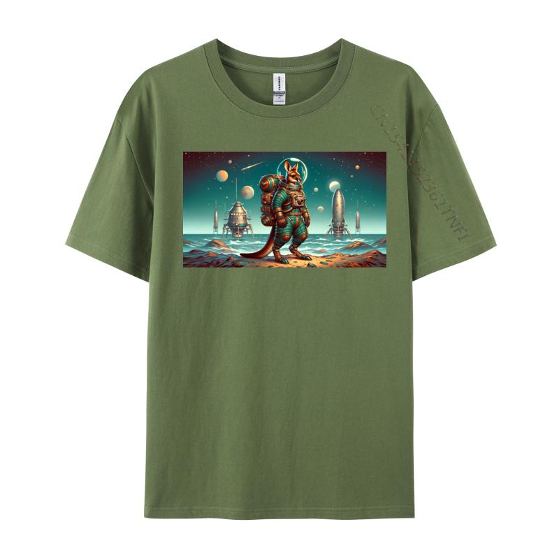 Atompunk Kangaroo Astronaut Tshirts All Cotton Tops Shirt for Men Beach Tshirts Brand New Graphic Tees 4XL
Atompunk Kangaroo Astronaut Tshirts All Cotton Tops Shirt for Men Beach Tshirts Brand New Graphic Tees 4XL