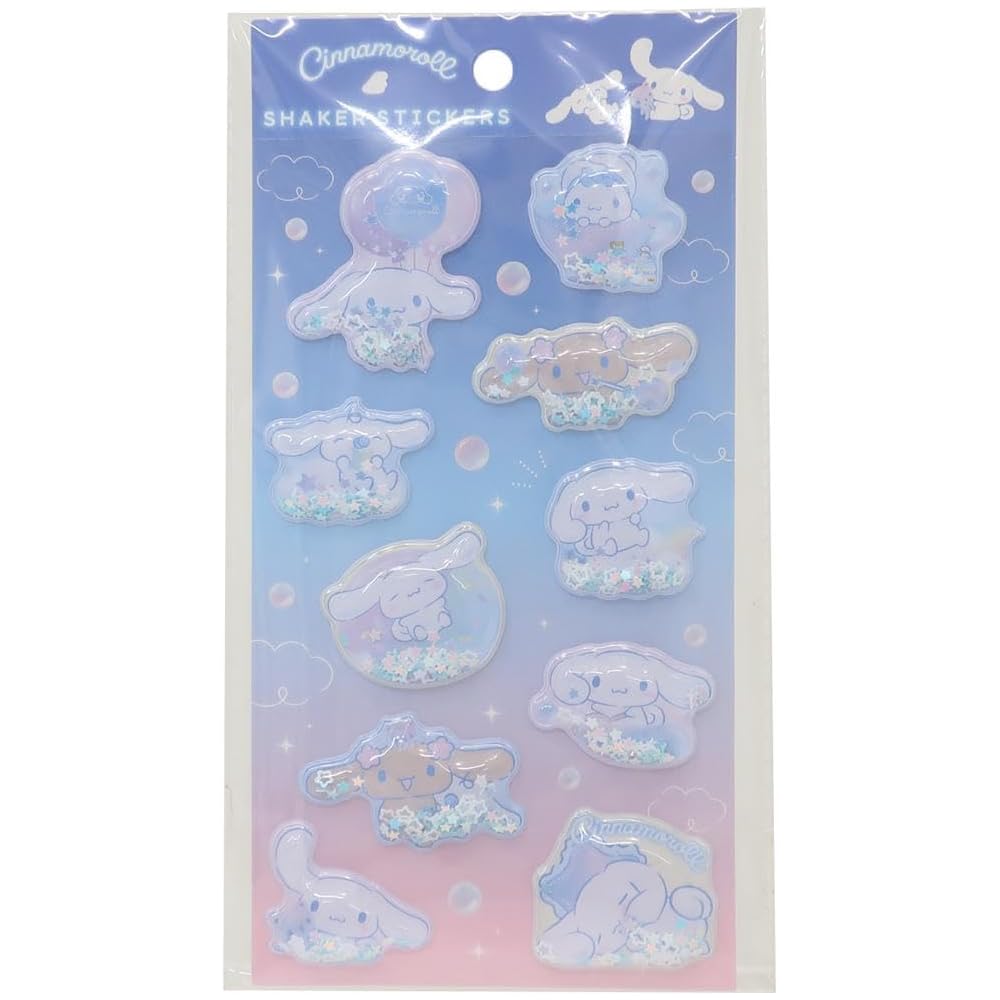 T s Factory Sanrio Shakers Stickers Fluffy Sky Cinnamoroll SR-5543687FC
T s Factory Sanrio Shakers Stickers Fluffy Sky Cinnamoroll SR-5543687FC