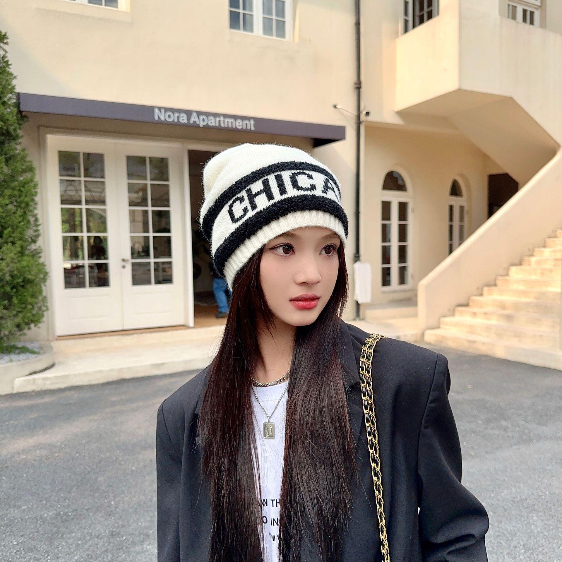 Autumn and winter hats women s thickened warm knitted hats fashion letter ear protectors cold hats big head circumference pullover hats One Size
Autumn and winter hats women s thickened warm knitted hats fashion letter ear protectors cold hats big head circumference pullover hats One Size