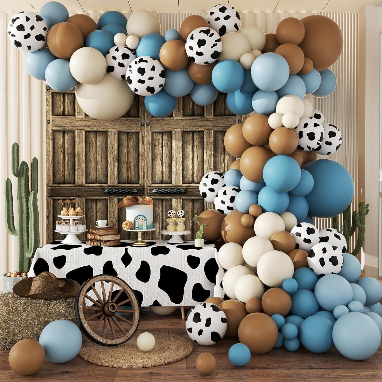 Western Cowboy Cow Print Balloon Set for Party Decor
Western Cowboy Cow Print Balloon Set for Party Decor