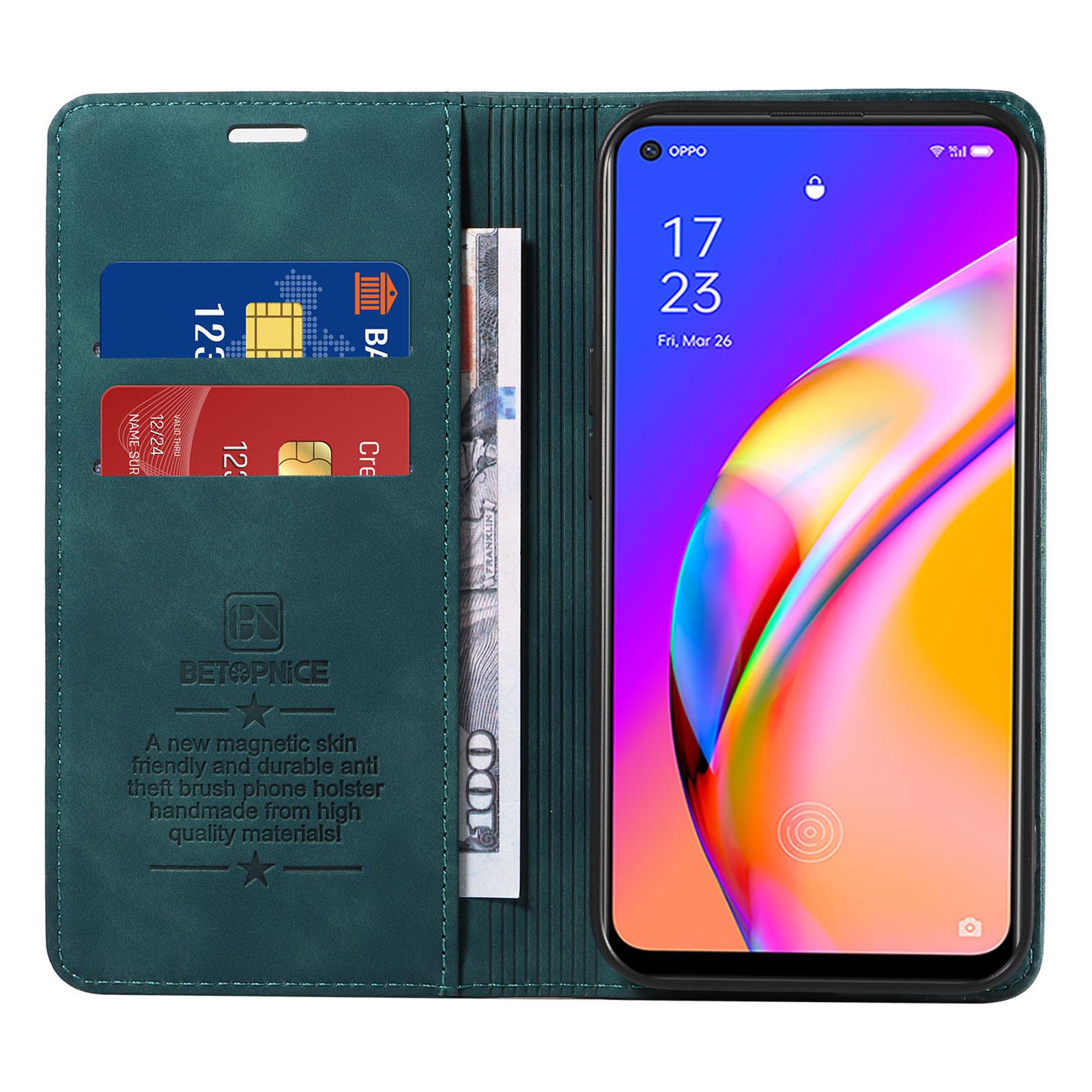 BETOPNICE 003 For Oppo A94 5G/Reno5 Z/F19 Pro+ 5G/A95 5G/Reno6 Z Flip Stand Leather Phone Case RFID Blocking Wallet Cover Red
BETOPNICE 003 For Oppo A94 5G/Reno5 Z/F19 Pro+ 5G/A95 5G/Reno6 Z Flip Stand Leather Phone Case RFID Blocking Wallet Cover Red