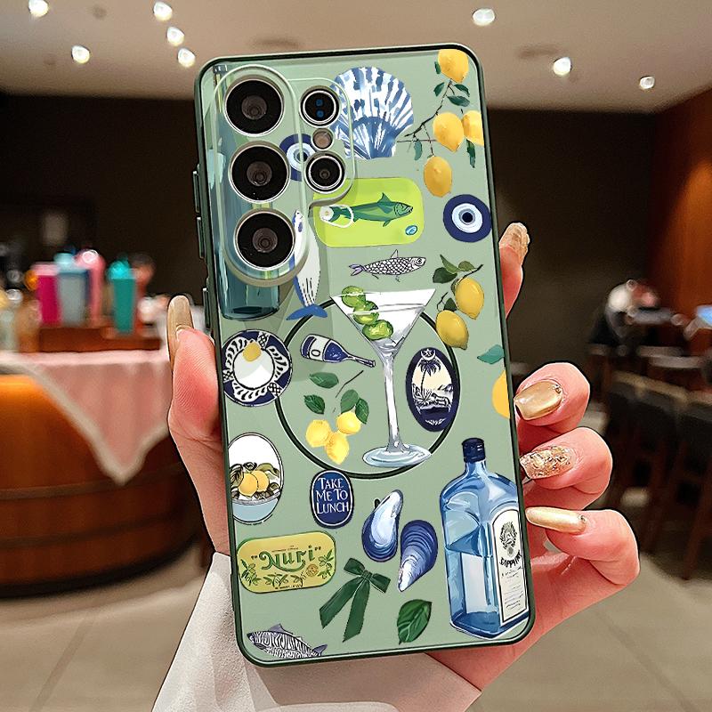 Magnetic For Magsafe Case For Samsung Galaxy S26 Ultra S25 Edge S24 Plus S23 FE S22 A17 A54 A55 A56 A57 5G SeaWorld Pattern Cover Octopus Starfish Samsung A57 5G зелений
Magnetic For Magsafe Case For Samsung Galaxy S26 Ultra S25 Edge S24 Plus S23 FE S22 A17 A54 A55 A56 A57 5G SeaWorld Pattern Cover Octopus Starfish Samsung A57 5G зелений