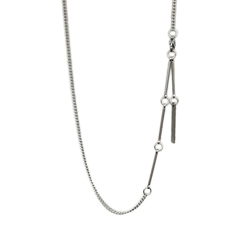 Komeiku One-Chain Multi-Wear Y-Shaped Bamboo Joint Choker Fashion Neutral Fancy Titanium Steel Clavicle Necklace Bamboo Chain
Komeiku One-Chain Multi-Wear Y-Shaped Bamboo Joint Choker Fashion Neutral Fancy Titanium Steel Clavicle Necklace Bamboo Chain