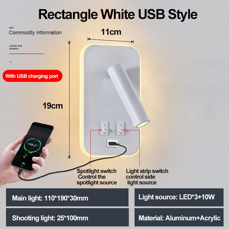 Вращающийся настенный светильник для спальни отеля, прикроватная тумбочка, кабинет, бра для чтения, лампы с зарядкой через USB, ночник для гостиной, коридора, прихожей, декор Cool White
Вращающийся настенный светильник для спальни отеля, прикроватная тумбочка, кабинет, бра для чтения, лампы с зарядкой через USB, ночник для гостиной, коридора, прихожей, декор Cool White