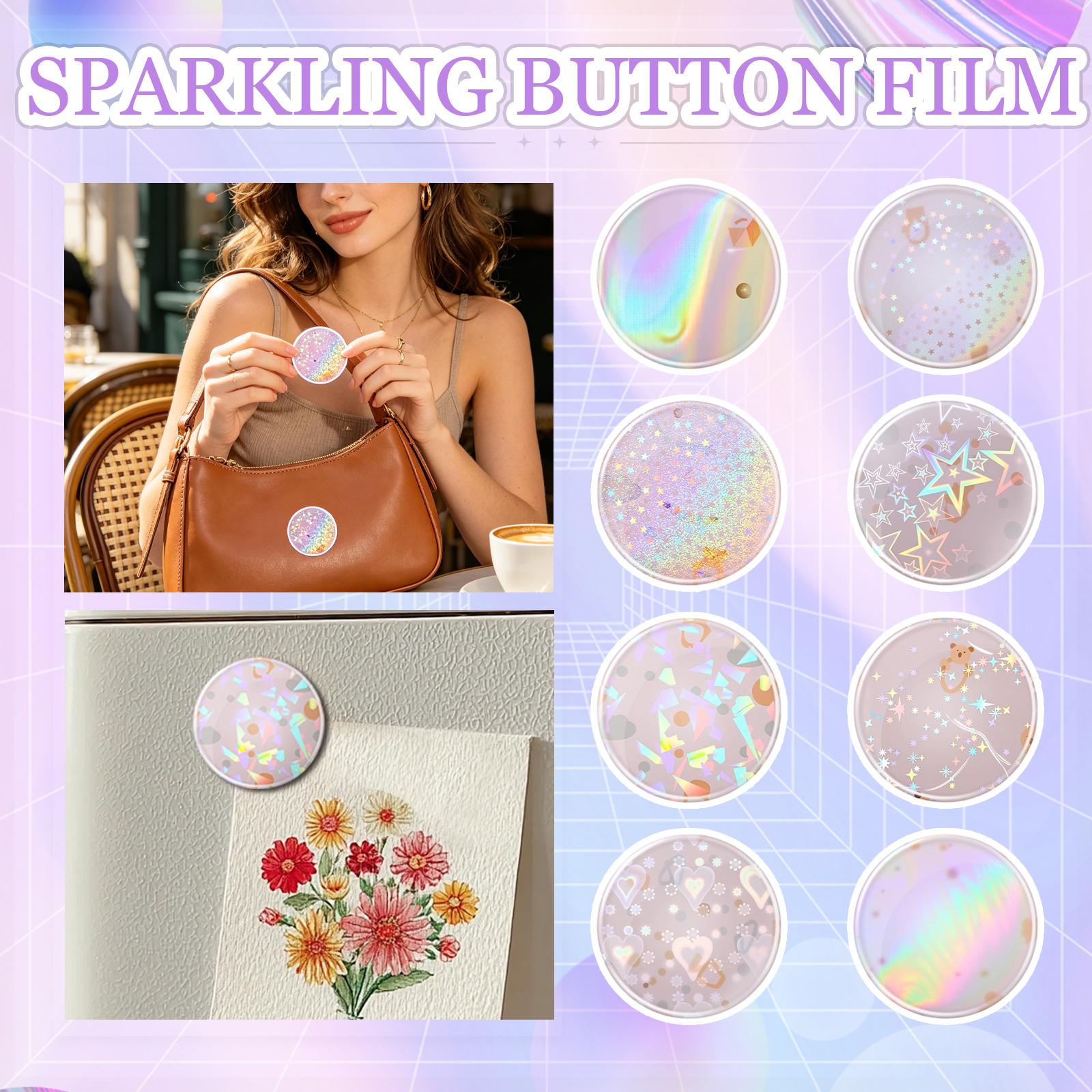 200pc Badge Protective Film Covers 8 Designs Each 25 Pieces Round Clear Shield Stickers for Button Pin Surface Protection One Size
200pc Badge Protective Film Covers 8 Designs Each 25 Pieces Round Clear Shield Stickers for Button Pin Surface Protection One Size