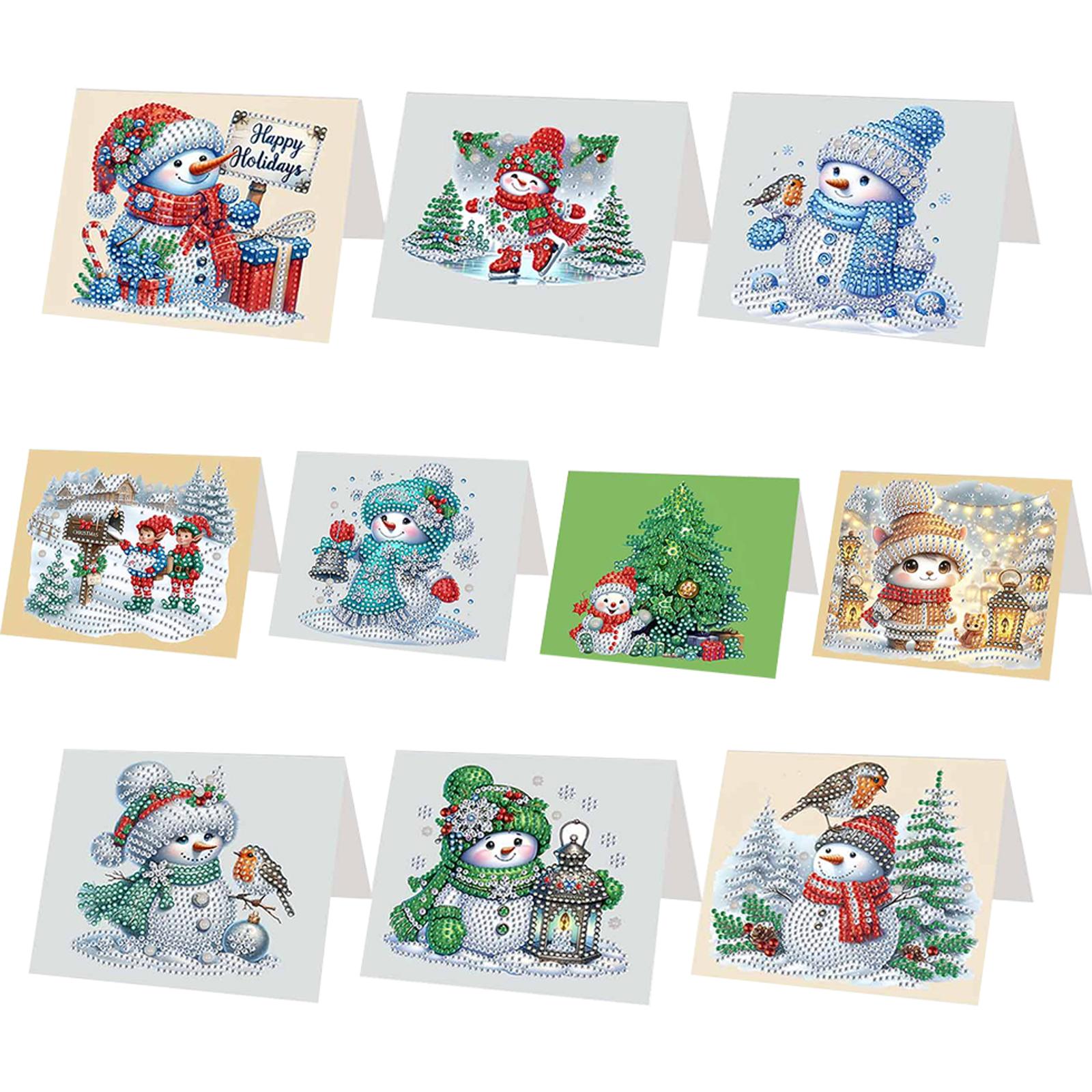 6/10/12 PCS DIY Diamond Painting Greeting Card Set Xmas Designs Diamond Art Greeting Cards Thank You Cards and Holiday Blessings
6/10/12 PCS DIY Diamond Painting Greeting Card Set Xmas Designs Diamond Art Greeting Cards Thank You Cards and Holiday Blessings
