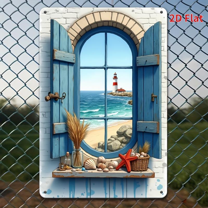 2D Flat - Vintage Aluminum Sign Featuring, Perfect for Retro-Style Wall Decoration in Bars, Cafes, Beach Houses, And Backyard Cottages. Size 20*30cm
2D Flat - Vintage Aluminum Sign Featuring, Perfect for Retro-Style Wall Decoration in Bars, Cafes, Beach Houses, And Backyard Cottages. Size 20*30cm