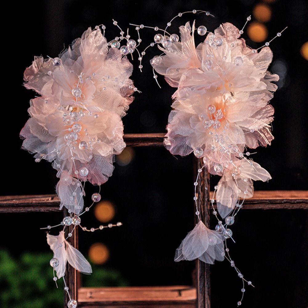 Tassel Silk Flower Hairpin Pearl Hanfu Headwear Retro Ancient Hair Clip Children Style6
Tassel Silk Flower Hairpin Pearl Hanfu Headwear Retro Ancient Hair Clip Children Style6