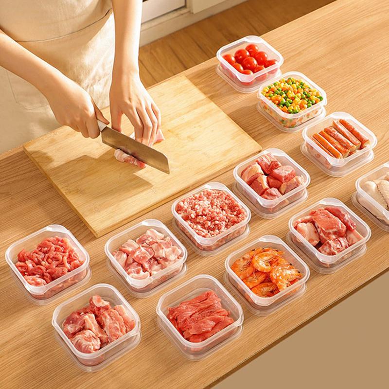 10 шт. Ящик для зберігання продуктів, що зберігає свіжість. Складаний ящик для зберігання їжі для приготування їжі та організації інгредієнтів у холодильнику чи морозильній камері
10 шт. Ящик для зберігання продуктів, що зберігає свіжість. Складаний ящик для зберігання їжі для приготування їжі та організації інгредієнтів у холодильнику чи морозильній камері