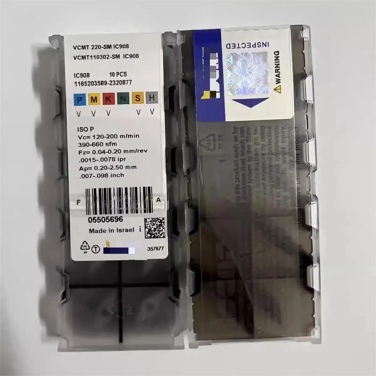 VCMT110302-SMIC908 / Carbide blade 10 Pcs
VCMT110302-SMIC908 / Carbide blade 10 Pcs