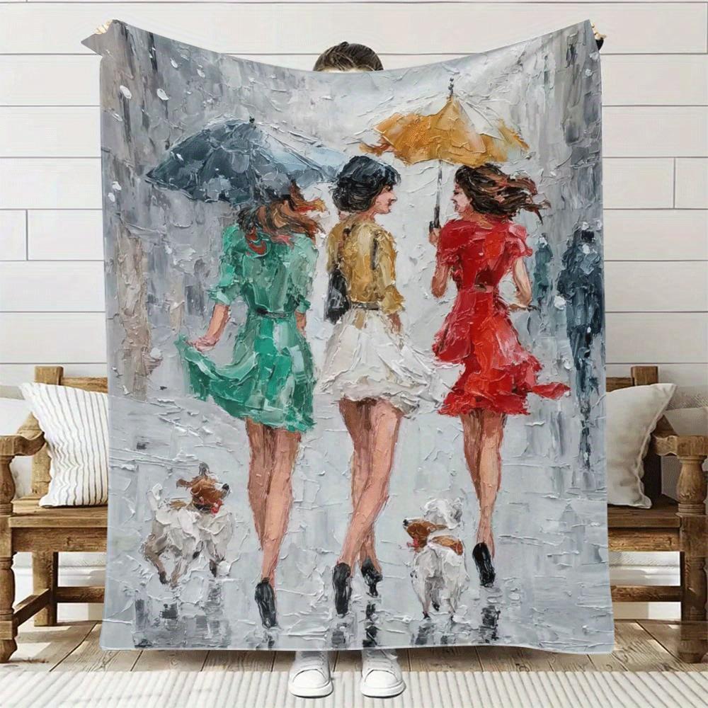 Vintage oil painting of a lady Flannel printed blanket suitable for all seasons suitable for living room office sofa and travel 75x90cm
Vintage oil painting of a lady Flannel printed blanket suitable for all seasons suitable for living room office sofa and travel 75x90cm