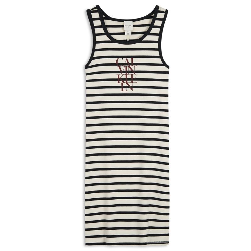 Calvin Klein Printed Striped Ribbed Knit Sleeveless Dress Women dresses 44C242G S
Calvin Klein Printed Striped Ribbed Knit Sleeveless Dress Women dresses 44C242G S