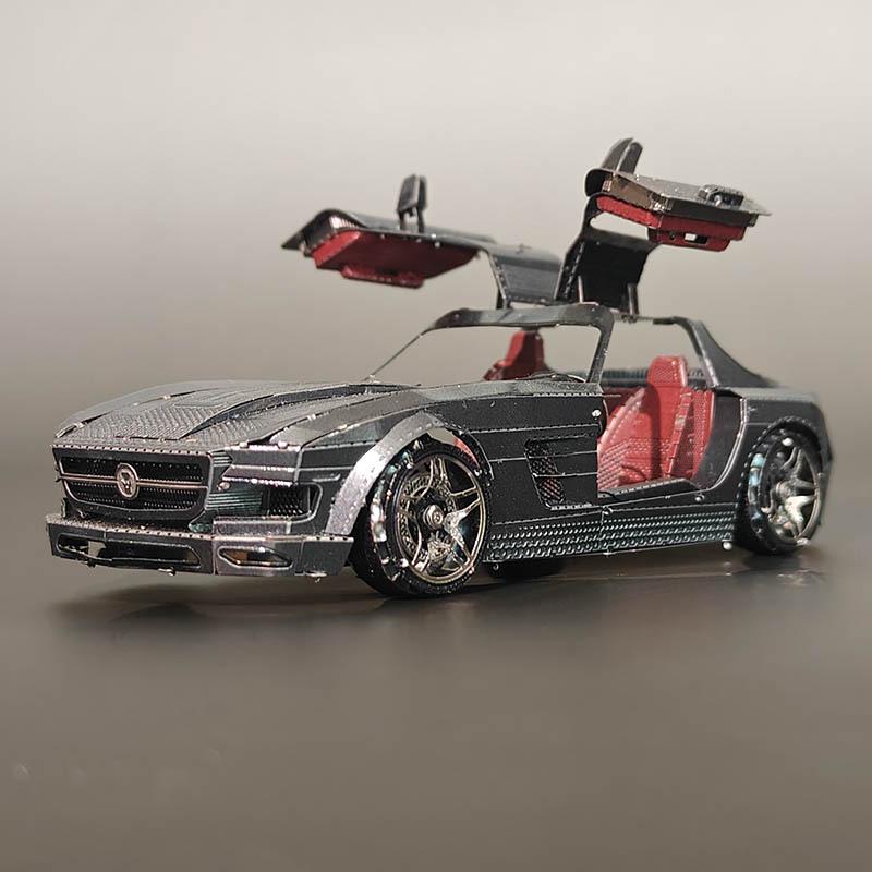 Цельнометаллический 3D DIY Модель спортивного автомобиля с крыльями бабочки - Нержавеющая сталь, Пазл без клея
Цельнометаллический 3D DIY Модель спортивного автомобиля с крыльями бабочки - Нержавеющая сталь, Пазл без клея