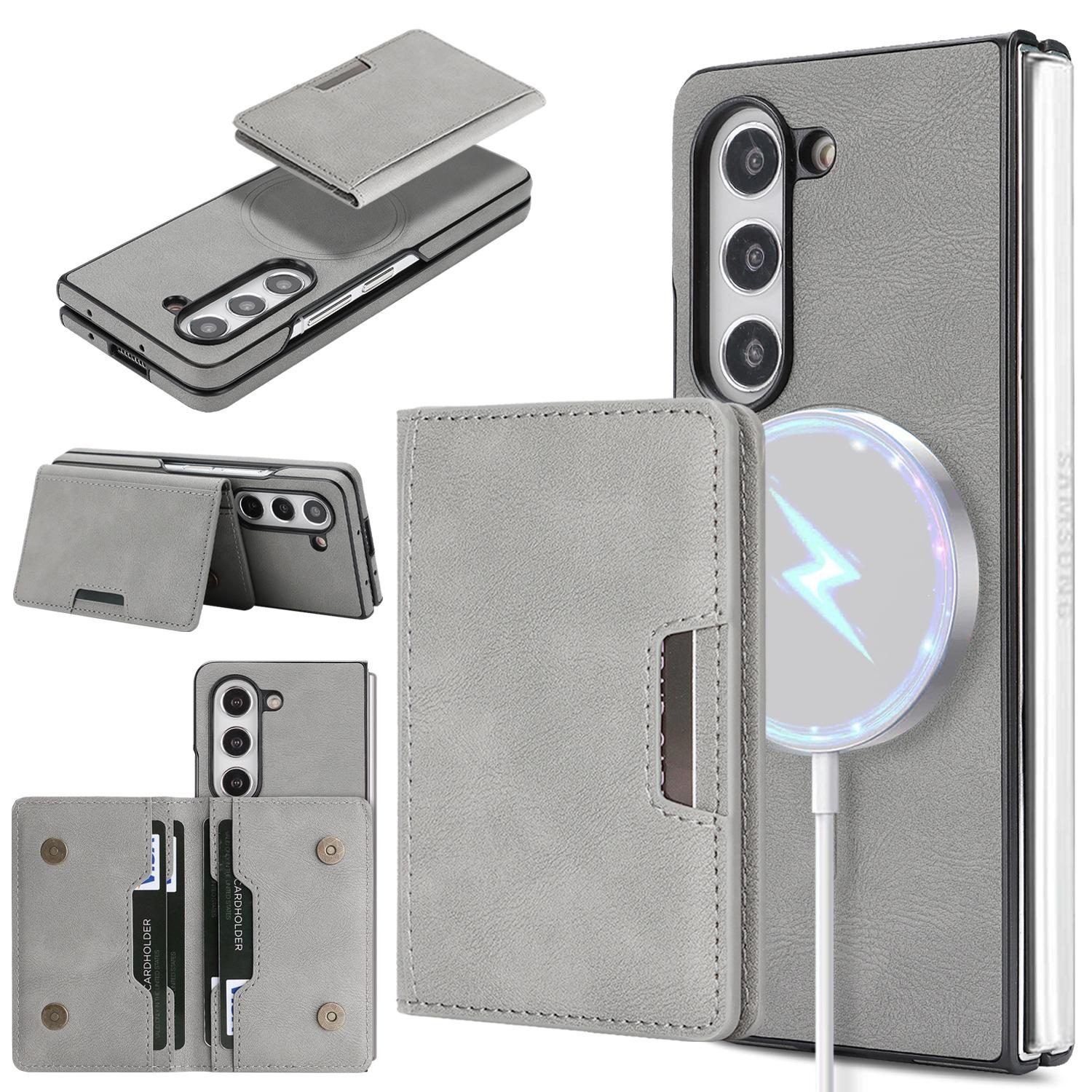 2-In-1 Two-fold Wallet Leather Phone Case for Samsung Galaxy Z Fold 7 ZFold 6 5 4 3 Wireless Charging Magnetic Card Holder Cover Galaxy Z Fold3 5G серый
2-In-1 Two-fold Wallet Leather Phone Case for Samsung Galaxy Z Fold 7 ZFold 6 5 4 3 Wireless Charging Magnetic Card Holder Cover Galaxy Z Fold3 5G серый