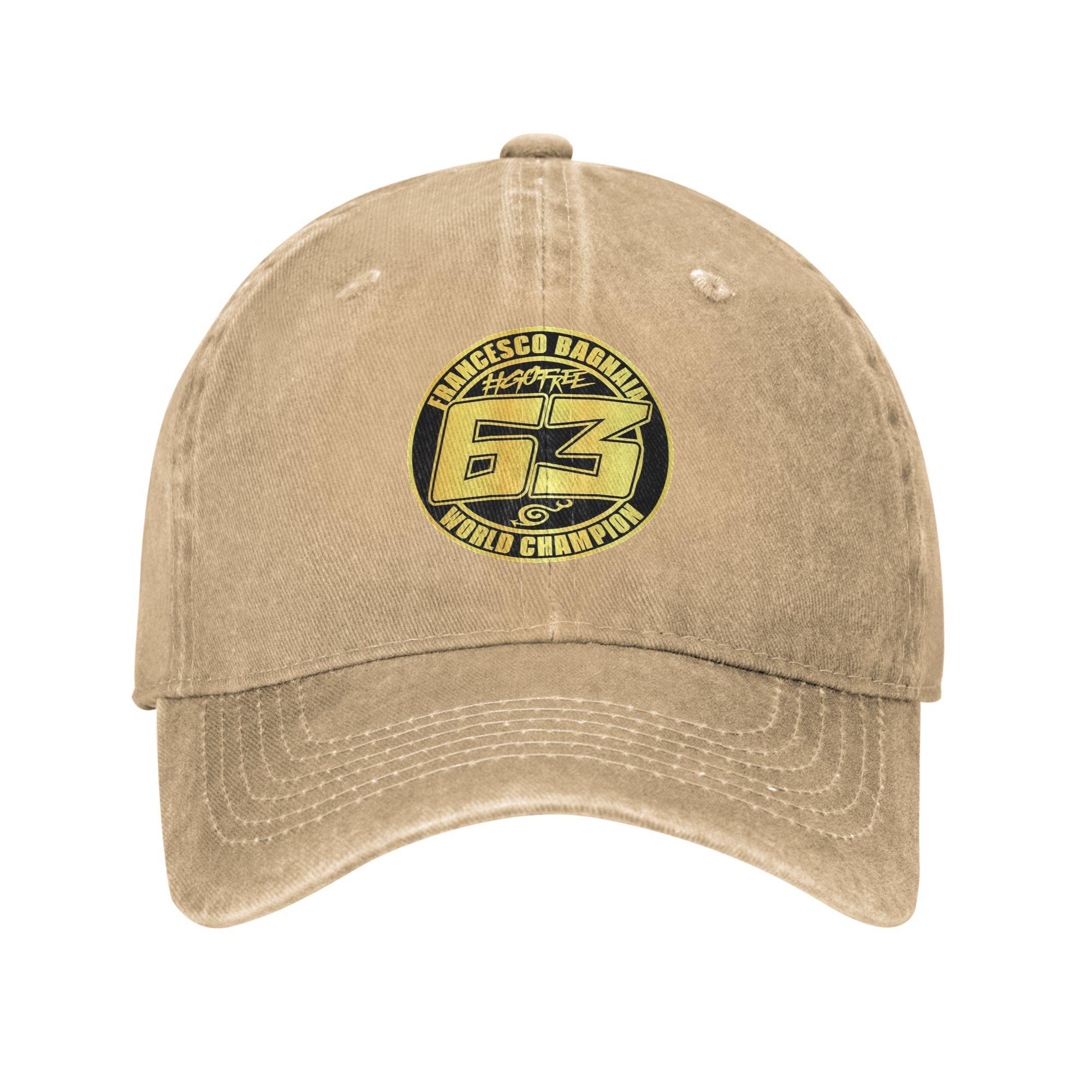 Pecco Bagnaia 63 Washed Denim Cap Casual Baseball Caps Adjustable Hat Summer Unisex Baseball Hats One Size
Pecco Bagnaia 63 Washed Denim Cap Casual Baseball Caps Adjustable Hat Summer Unisex Baseball Hats One Size