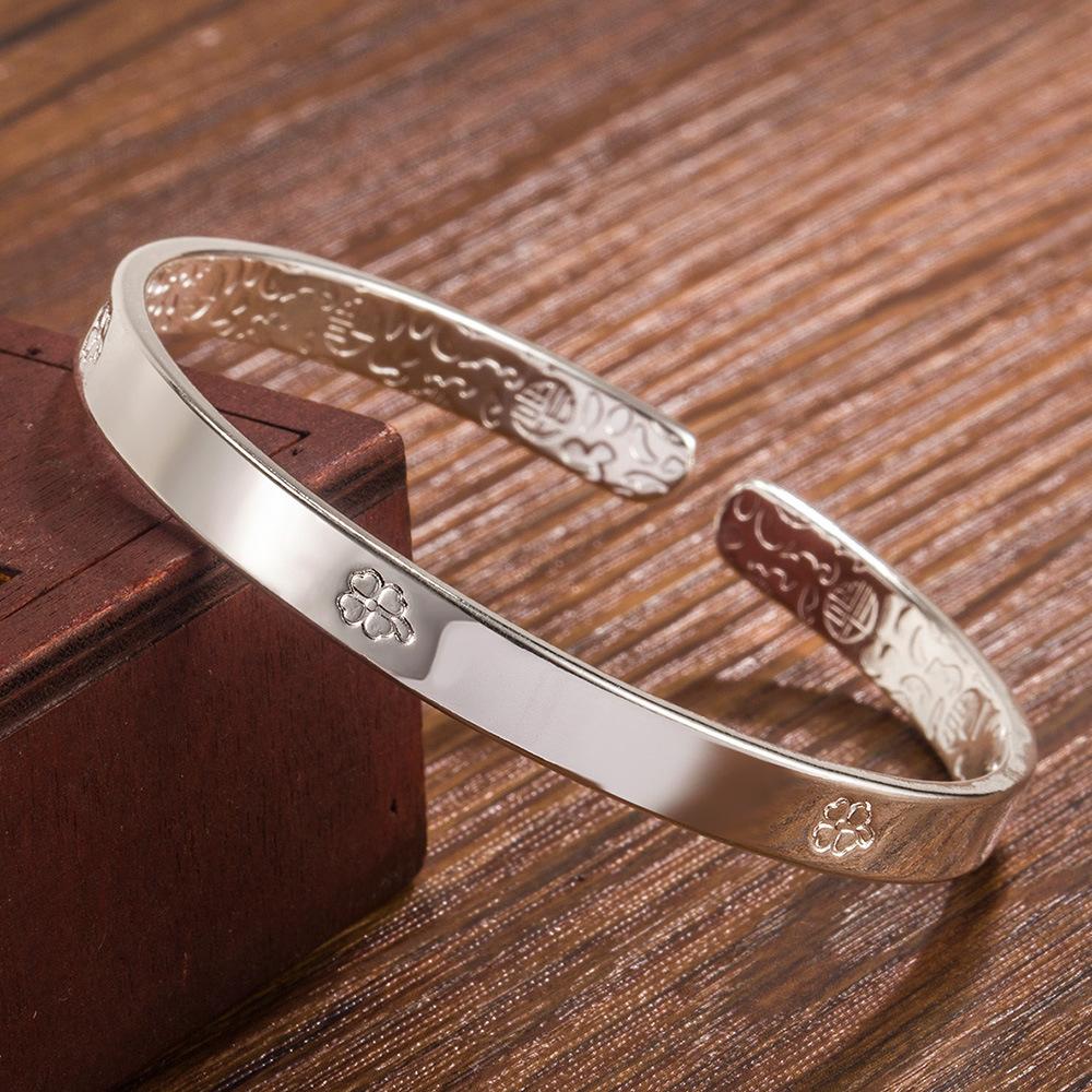 wholesale 925 sterling Copper open bangle women lady noble nice bracelet fashion charm Zircon wedding party B007
wholesale 925 sterling Copper open bangle women lady noble nice bracelet fashion charm Zircon wedding party B007