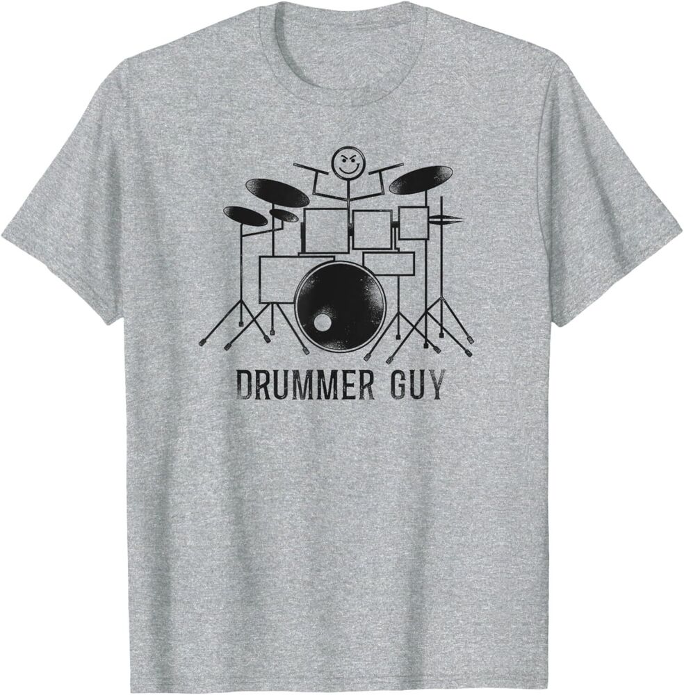 Drummer Drum Set Minimalistic Stick Man Vintage Style Drummer Guy T Shirt Summer Short Sleeve Unisex Tee Tops 5XL різнокольоровий
Drummer Drum Set Minimalistic Stick Man Vintage Style Drummer Guy T Shirt Summer Short Sleeve Unisex Tee Tops 5XL різнокольоровий
