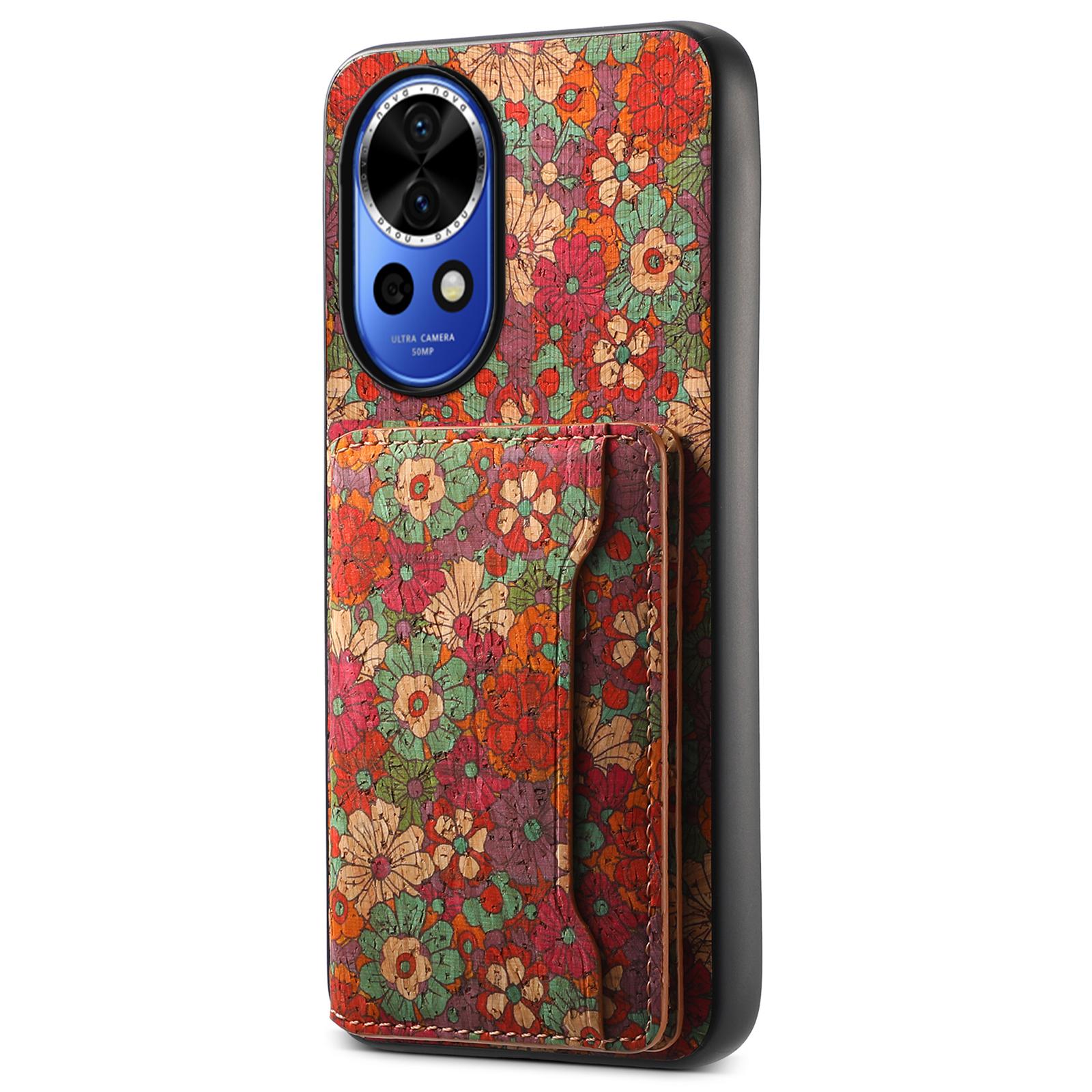 For Huawei nova 12 5G Hybrid Case Floral Pattern Card Slot Kickstand Phone Cover Summer/Red
For Huawei nova 12 5G Hybrid Case Floral Pattern Card Slot Kickstand Phone Cover Summer/Red