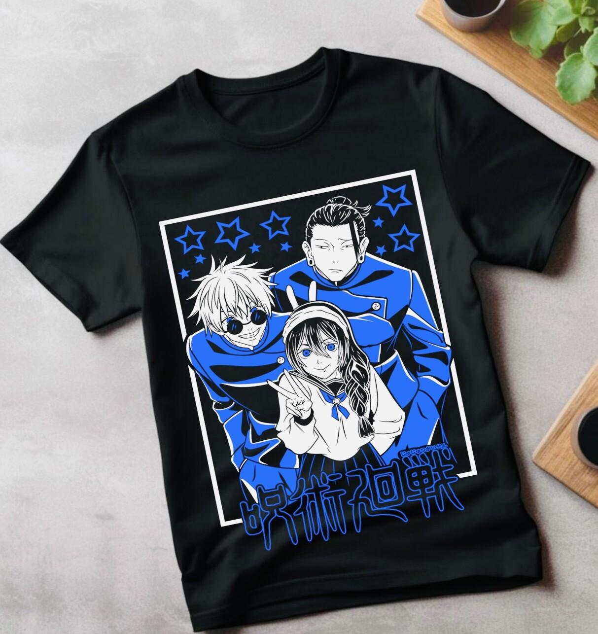 Jujutsu Kaisen T-Shirt Mens Womens Tees Top Geto Suguru Gojo Girl Anime Gift Black T-Shirt Mens Womens Tees Top All Size M
Jujutsu Kaisen T-Shirt Mens Womens Tees Top Geto Suguru Gojo Girl Anime Gift Black T-Shirt Mens Womens Tees Top All Size M