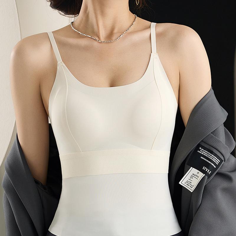 Бралетт с перекрестной спинкой Женское летнее тонкое бесшовное нижнее белье с нагрудными подушечками, защищающий от просвечивания жилет-кроссбоди, носимое нижнее белье 2XL бежевый
Бралетт с перекрестной спинкой Женское летнее тонкое бесшовное нижнее белье с нагрудными подушечками, защищающий от просвечивания жилет-кроссбоди, носимое нижнее белье 2XL бежевый