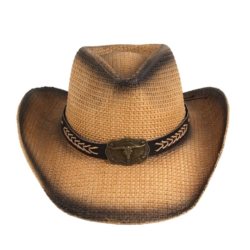 Straw Cowboy Hat Wide Brimmed Cowboy Hat Surprise Gift for Boyfriend хакі
Straw Cowboy Hat Wide Brimmed Cowboy Hat Surprise Gift for Boyfriend хакі