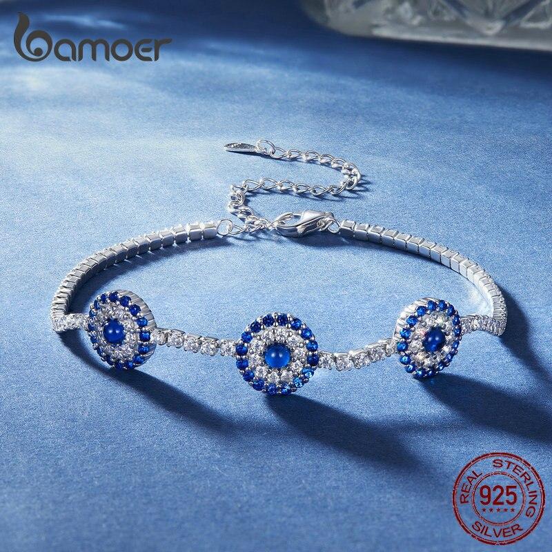 BAMOER стерлингового серебра 925 пробы круглый глаз дьявола теннисный браслет Lucky браслет-цепочка для женщин ювелирные изделия подарок на день Святого Валентина 925 silver
BAMOER стерлингового серебра 925 пробы круглый глаз дьявола теннисный браслет Lucky браслет-цепочка для женщин ювелирные изделия подарок на день Святого Валентина 925 silver