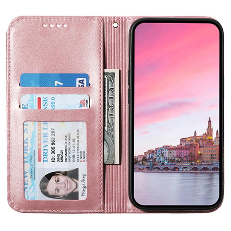 For Samsung Galaxy Xcover7 Case PU Leather+TPU Rhombus Imprinted Cell Phone Stand Cover Rose Gold
For Samsung Galaxy Xcover7 Case PU Leather+TPU Rhombus Imprinted Cell Phone Stand Cover Rose Gold