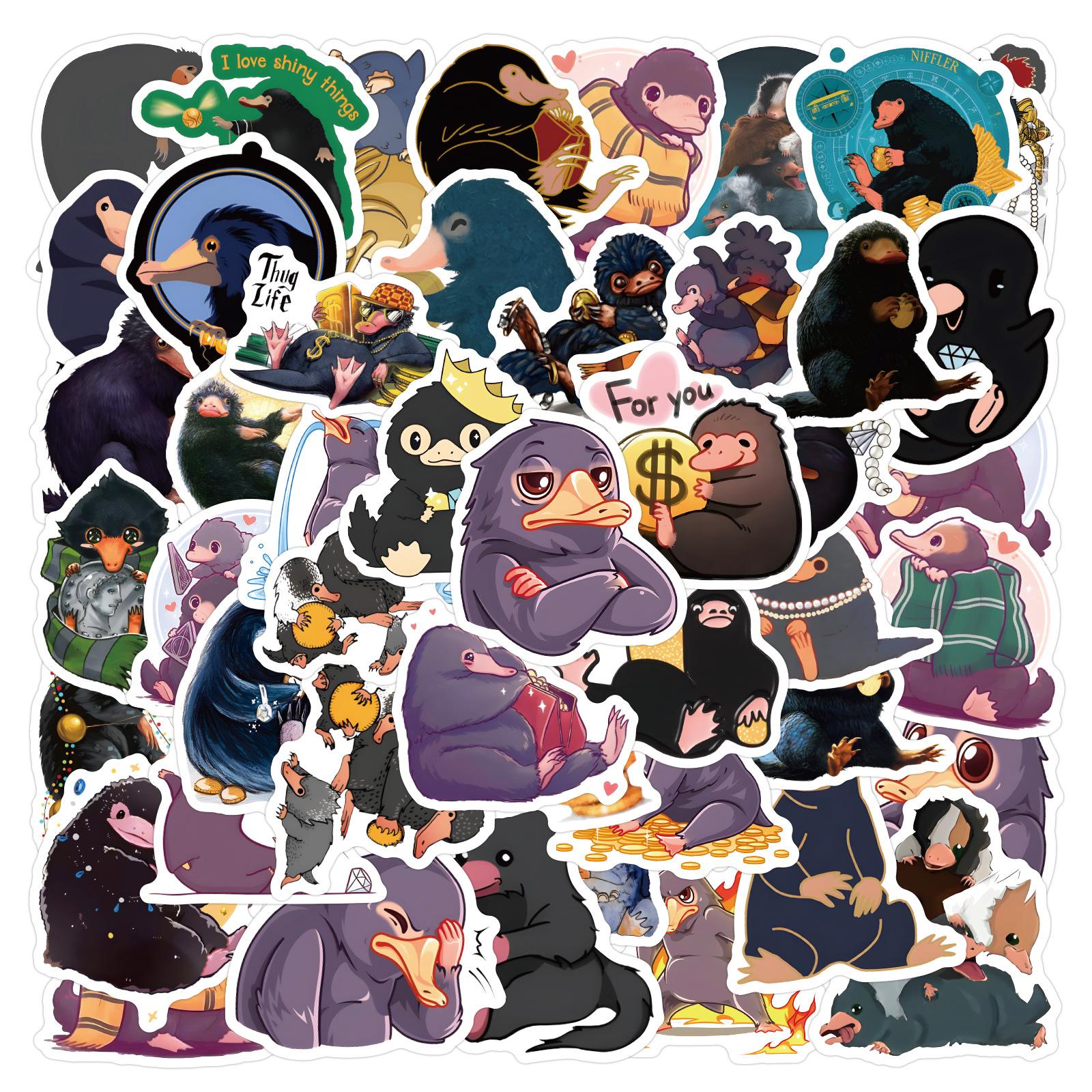 10/50 шт. милые мультяшные наклейки Niffler с бантом, наклейка в стиле граффити для DIY, багажа, ноутбука, скейтборда, велосипеда, наклейки
10/50 шт. милые мультяшные наклейки Niffler с бантом, наклейка в стиле граффити для DIY, багажа, ноутбука, скейтборда, велосипеда, наклейки