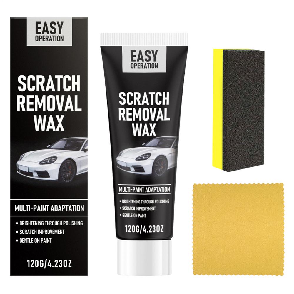 NEW Car Scratch Repair Paste 120g Sponge Towel Included Car Paint Light Scratch Repair Wax For Automotive Maintenance
NEW Car Scratch Repair Paste 120g Sponge Towel Included Car Paint Light Scratch Repair Wax For Automotive Maintenance