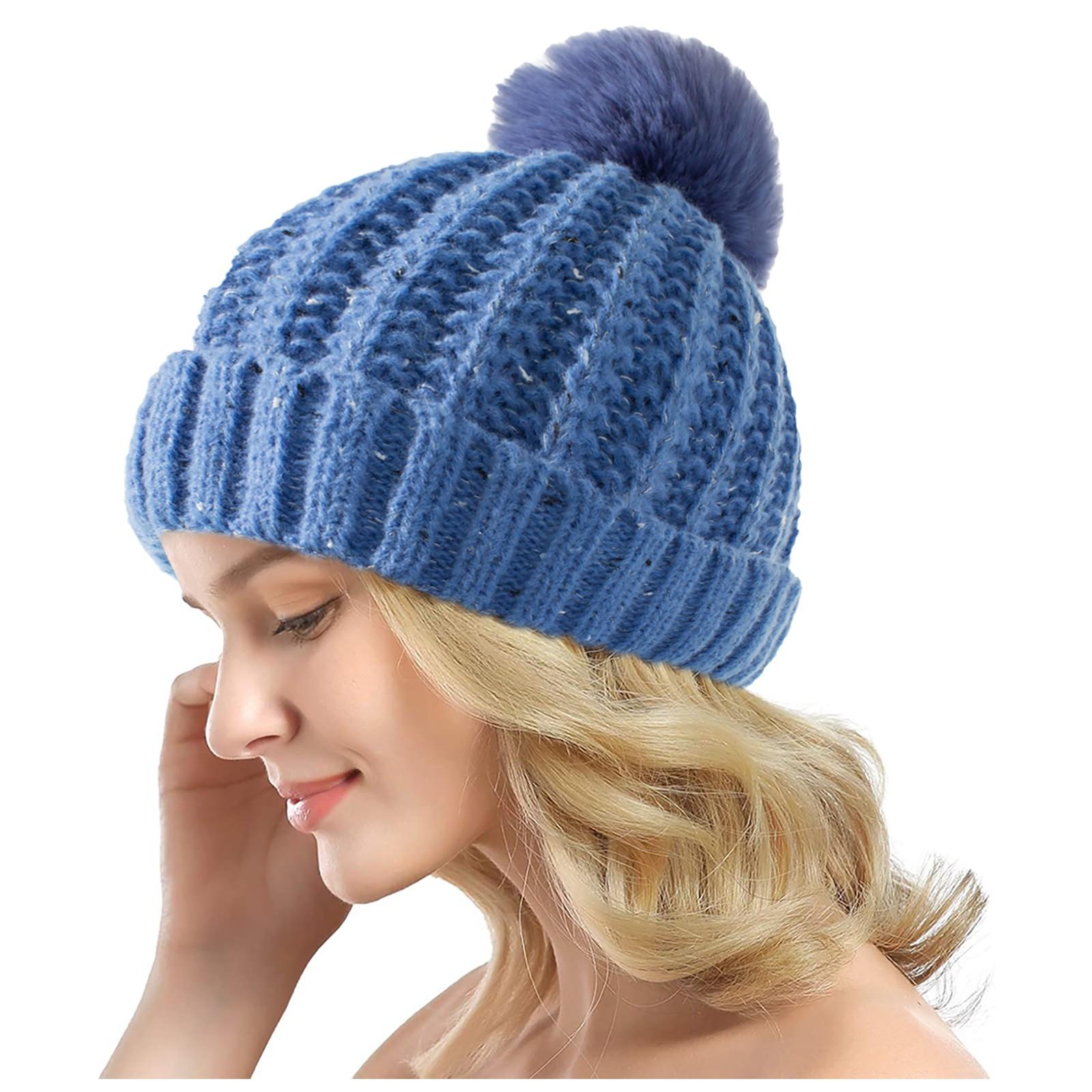 Женская вязаная толстая мешковатая шапка с напуском, зимняя мягкая теплая лыжная шапка One size синий
Женская вязаная толстая мешковатая шапка с напуском, зимняя мягкая теплая лыжная шапка One size синий