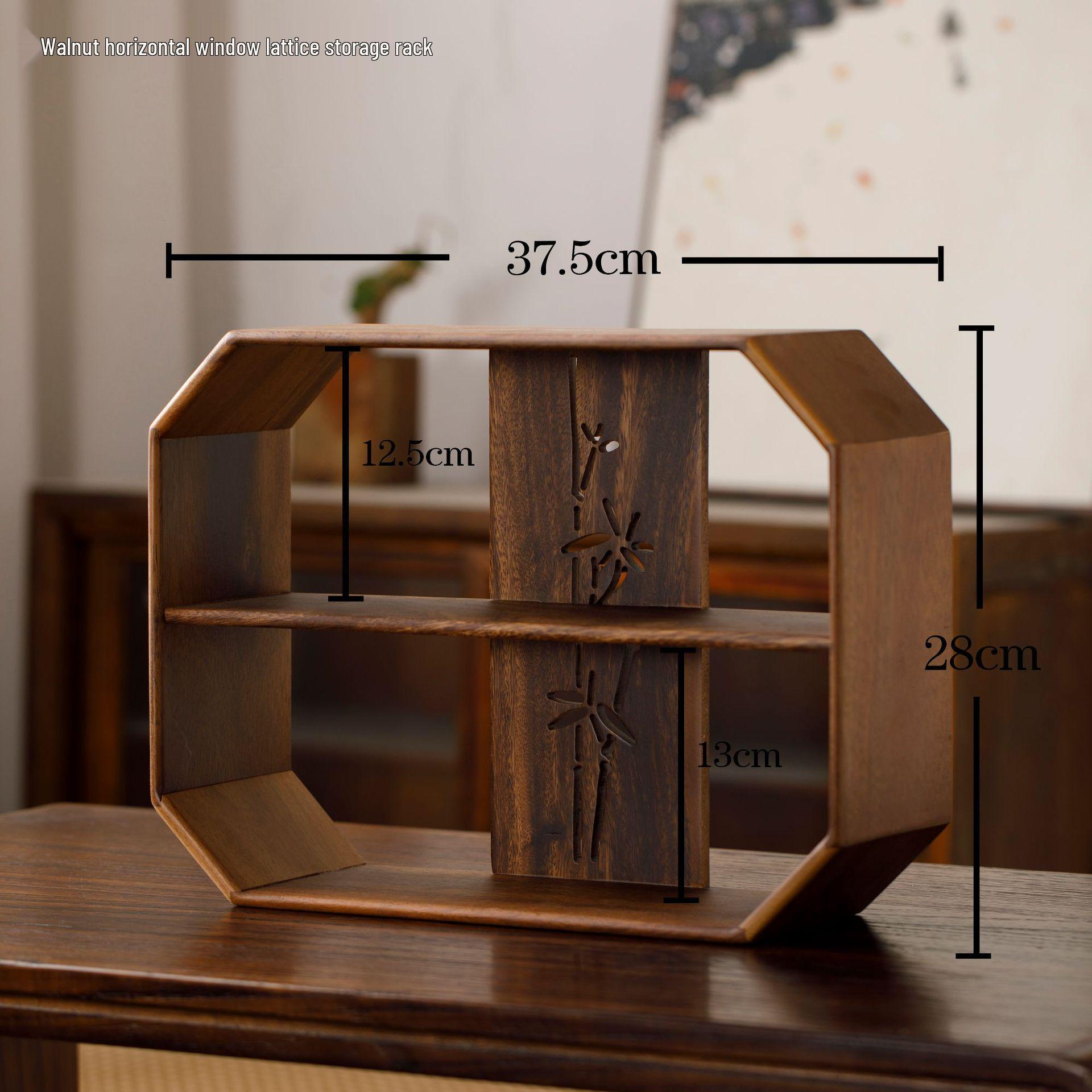 Three-Tier Walnut Tea Set Holder with Retractable Shelf and Zisha Teapot Stand
Three-Tier Walnut Tea Set Holder with Retractable Shelf and Zisha Teapot Stand