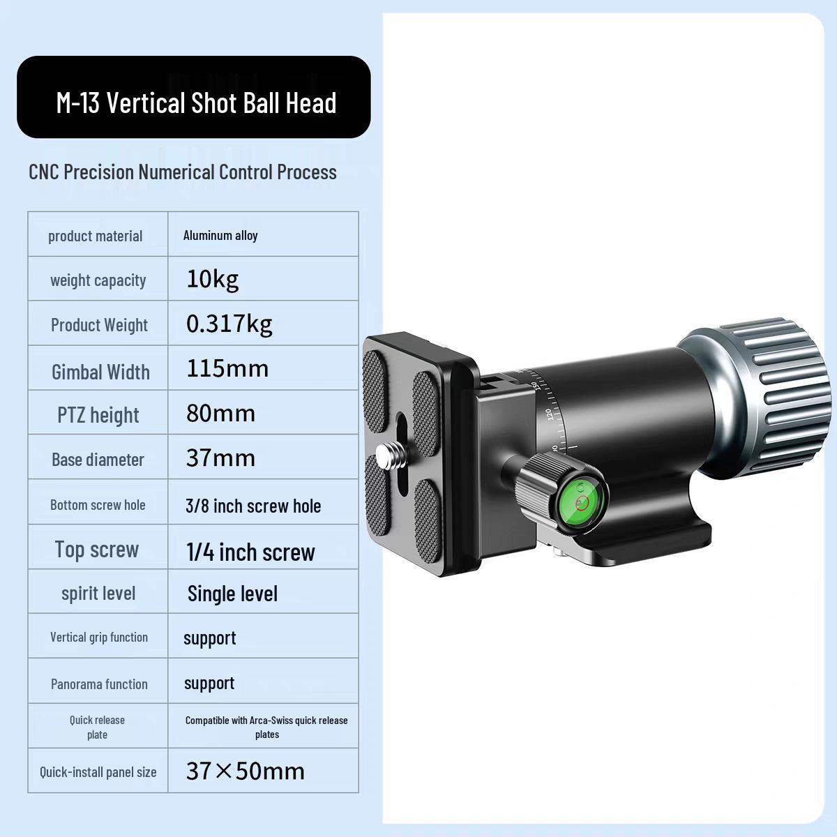 360° Panoramic Monopod Head for Vertical/Horizontal Bird Photography & Videography
360° Panoramic Monopod Head for Vertical/Horizontal Bird Photography & Videography