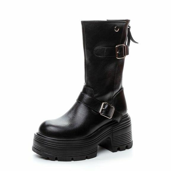 2026 Short Boots for Women Autumn and Winter New Model Thick Soled Height Increasing Zipper Motorcycle Boots 40 чорний
2026 Short Boots for Women Autumn and Winter New Model Thick Soled Height Increasing Zipper Motorcycle Boots 40 чорний