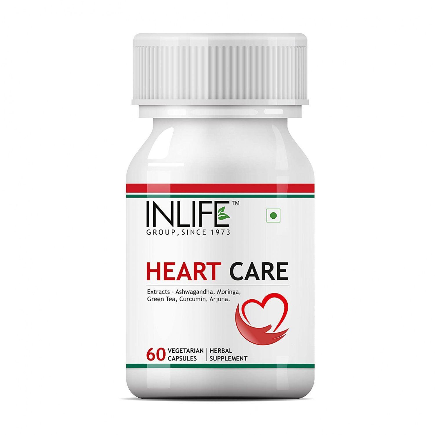 Капсули для серця (60 кап, 500 мг), Heart Care, INLIFE
Капсули для серця (60 кап, 500 мг), Heart Care, INLIFE