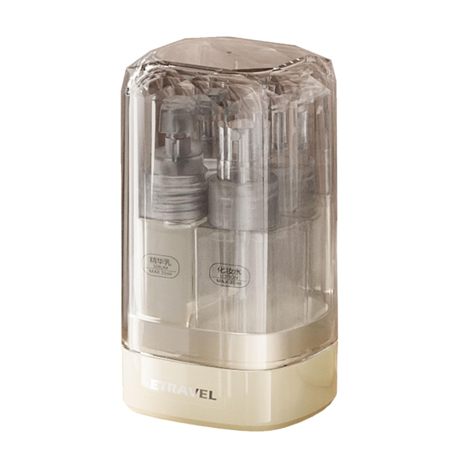 Набор из 4 бутылочек для путешествий, герметичные многоразовые контейнеры для жидкости, крема для лица, лосьона для тела, косметики, кондиционера для волос, шампуня серый
Набор из 4 бутылочек для путешествий, герметичные многоразовые контейнеры для жидкости, крема для лица, лосьона для тела, косметики, кондиционера для волос, шампуня серый