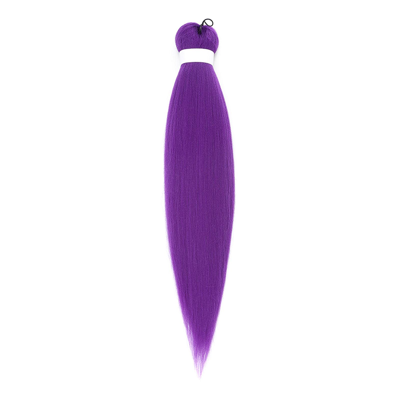 26 inches Purple Hair Extensions Long Purple Braiding Hair Pre-stretched Synthetic Braiding Hair Extensions For Women Girls
26 inches Purple Hair Extensions Long Purple Braiding Hair Pre-stretched Synthetic Braiding Hair Extensions For Women Girls