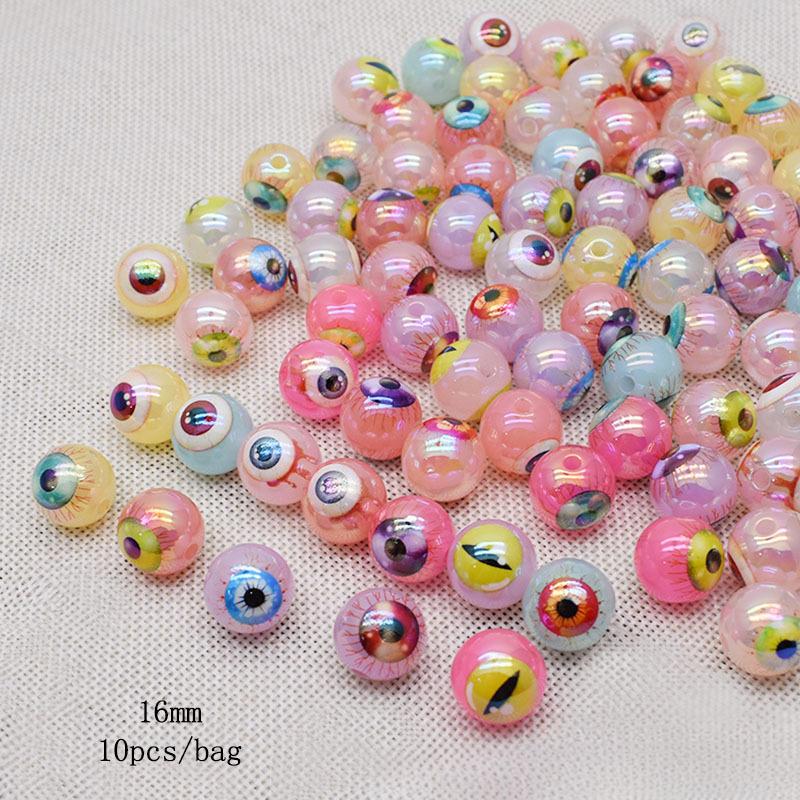 Colorful Acrylic Eyeball Straight-Hole Beads DIY Phone Chains Keychains Car Ornaments Bead Pens Accessories 16mm 10pcs 16mm-10pcs
Colorful Acrylic Eyeball Straight-Hole Beads DIY Phone Chains Keychains Car Ornaments Bead Pens Accessories 16mm 10pcs 16mm-10pcs