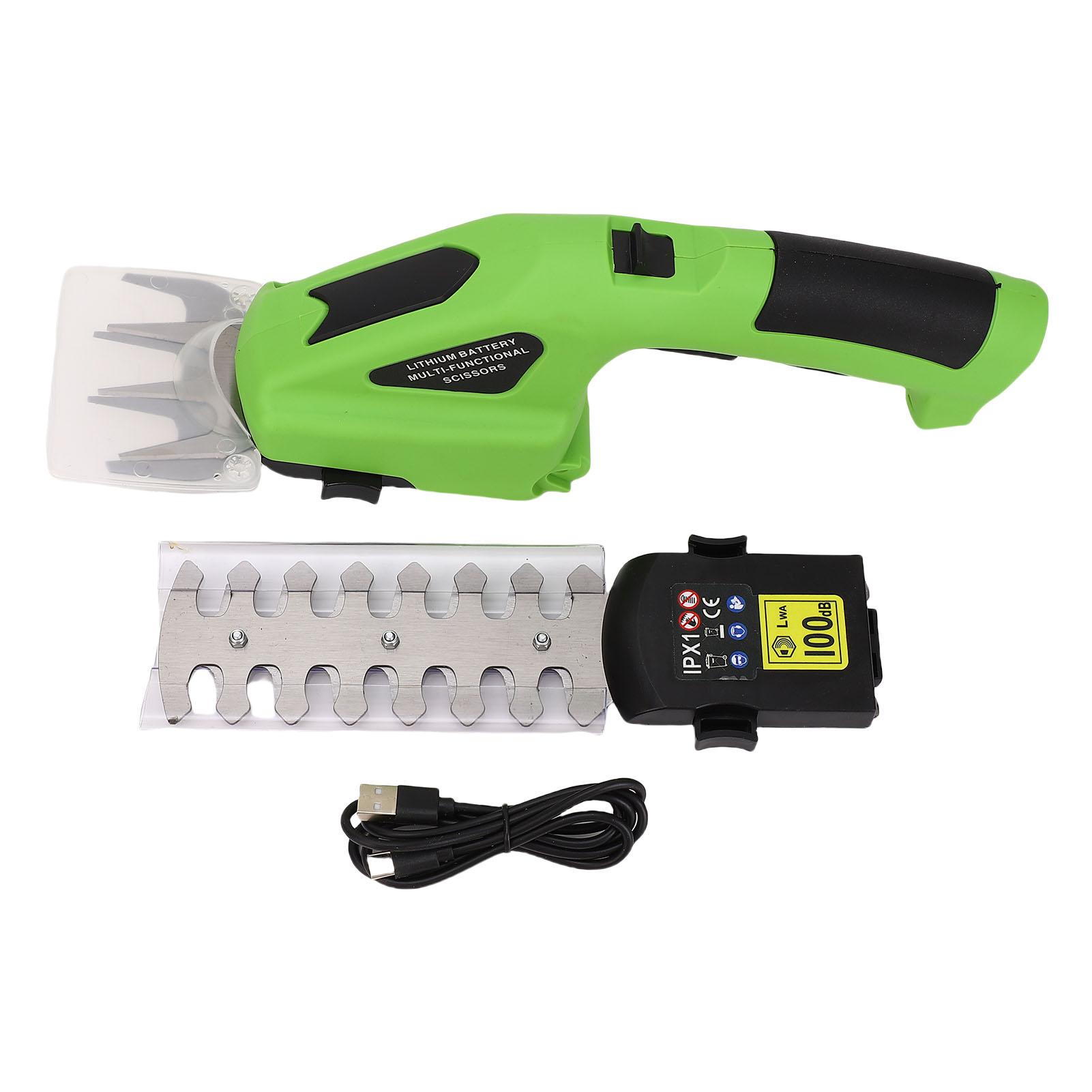 Cordless Hedge Trimmer and Grass Shears 2 in 1 Lightweight Electric Shrub Trimmer Grass Cutter for G
Cordless Hedge Trimmer and Grass Shears 2 in 1 Lightweight Electric Shrub Trimmer Grass Cutter for G