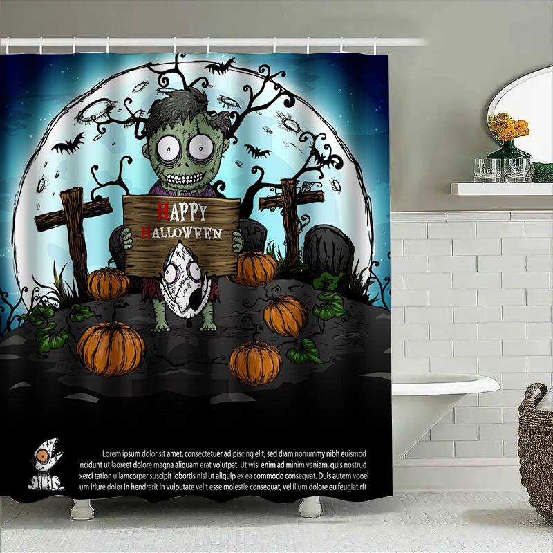 Tuniu Halloween Decorations Scary Pumpkins Spooky Home Decor Autumn Festive Shower Curtain Gift Ideas W60H190(CM)-1 Pcs
Tuniu Halloween Decorations Scary Pumpkins Spooky Home Decor Autumn Festive Shower Curtain Gift Ideas W60H190(CM)-1 Pcs
