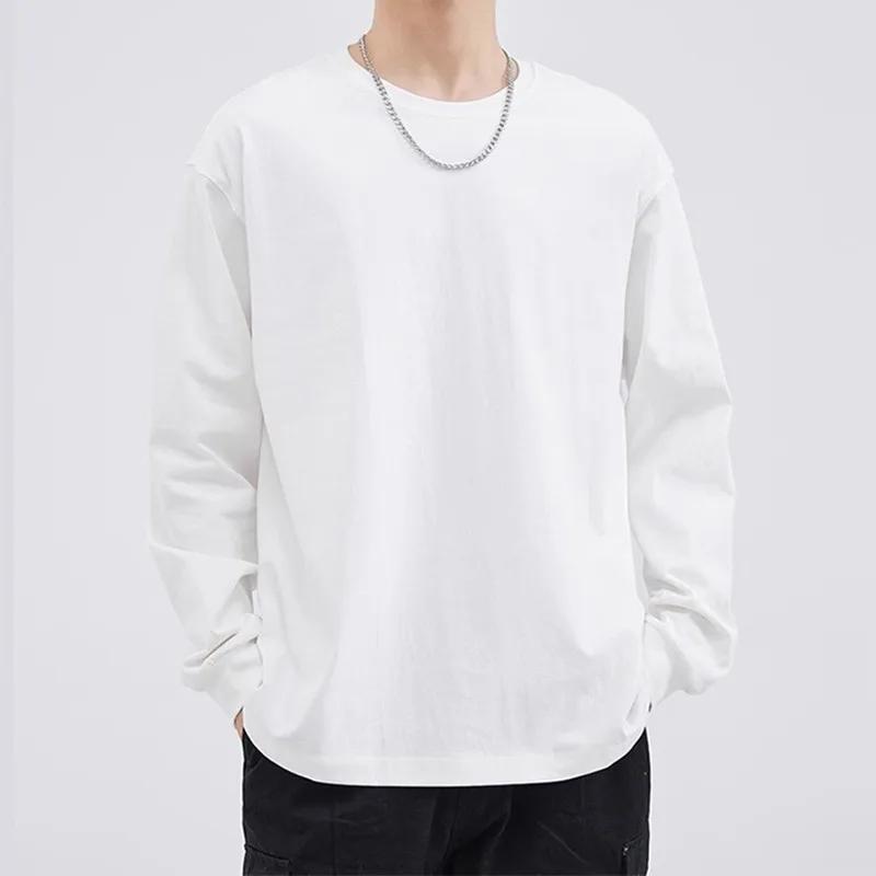 Couple T-Shirts Men Long Sleeves Tee Tops Male Autumn Plain Cotton Tshirts Men O-Neck T Shirt Undershirts Man Clothing XL
Couple T-Shirts Men Long Sleeves Tee Tops Male Autumn Plain Cotton Tshirts Men O-Neck T Shirt Undershirts Man Clothing XL