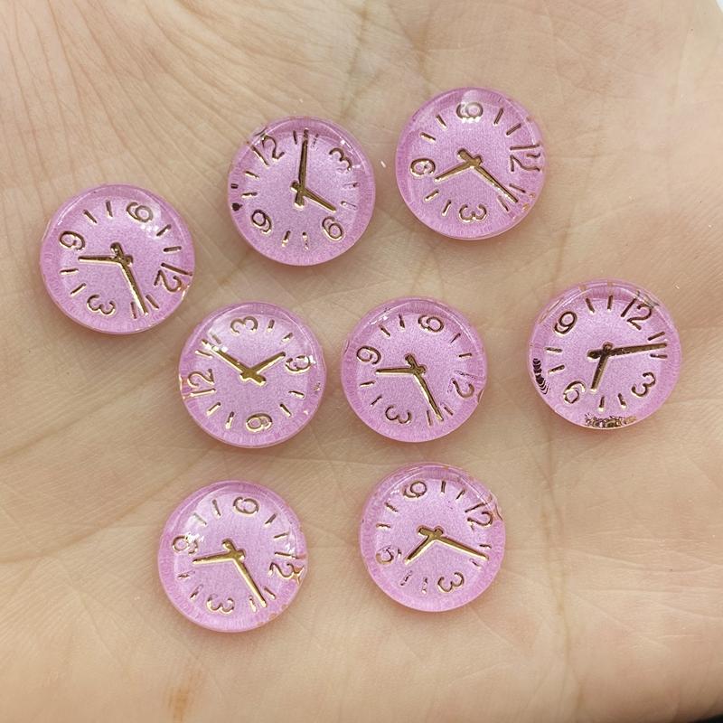 50Pcs Resin 12mm Clock Flat back rhinestone diy Scrapbook Embellishment Decoration Craft
50Pcs Resin 12mm Clock Flat back rhinestone diy Scrapbook Embellishment Decoration Craft